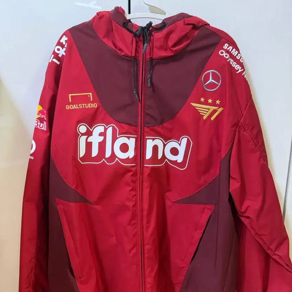 [BUNJANG] T1 2023 Worlds Uniform Jacket L Size / 2023 T1 티원 월즈 유니폼 자켓 노마킹 L사이즈