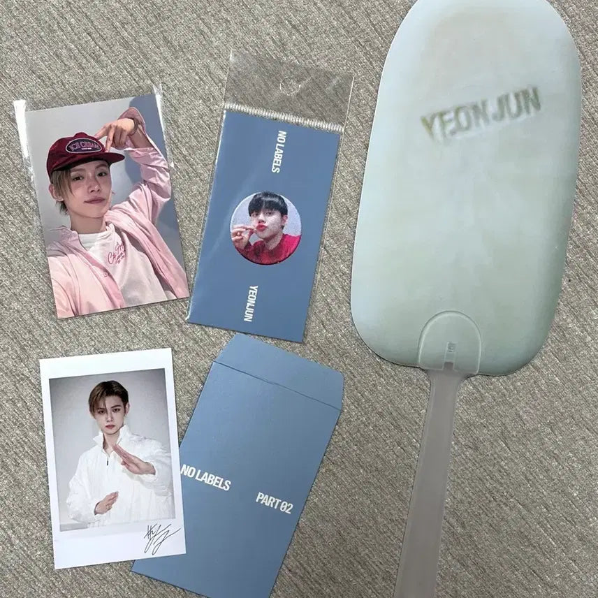 [BUNJANG] Yeonjun Concert Ice Cream No Labels Photocard / 연준 공방 역조공 아이스크림 노레이블즈