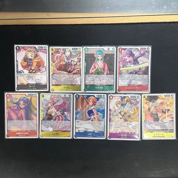 [BUNJANG] One Piece Female Character Card Bundle with Bonus / 원피스카드 여캐 일괄 + 서비스 더 드려요