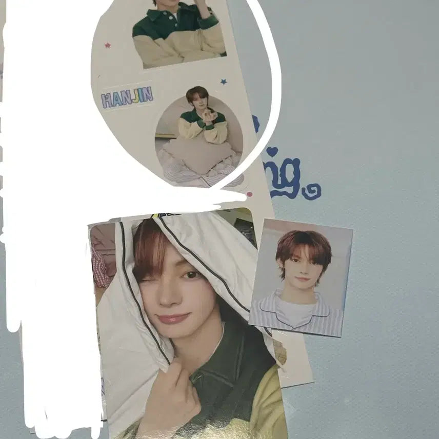 [BUNJANG] TWS Hun Jin Membership Kit Split Set Photocard, ID Photo, Stickers / TWS 투어스 한진 멤버십 키트 분철 양도