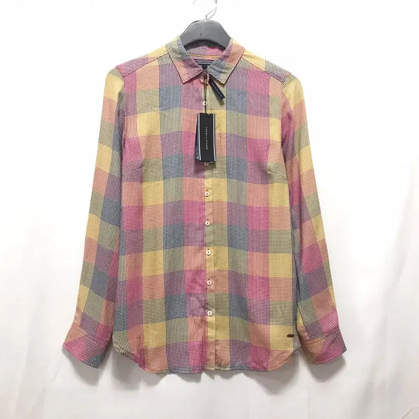 [BUNJANG] Tommy Hilfiger Rayon Check Shirt (Size 95) / 새상품-타미힐피거 레이온 셔츠(95사이즈)