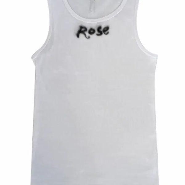 [BUNJANG] Shalom Club White Sleeveless Top / 샬롬클럽 화이트 슬리브리스 민소매