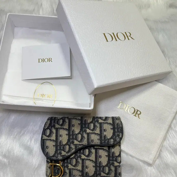 [BUNJANG] Dior Oblique Saddle Cardholder / [급처] 디올 오블리크 새들 카드지갑