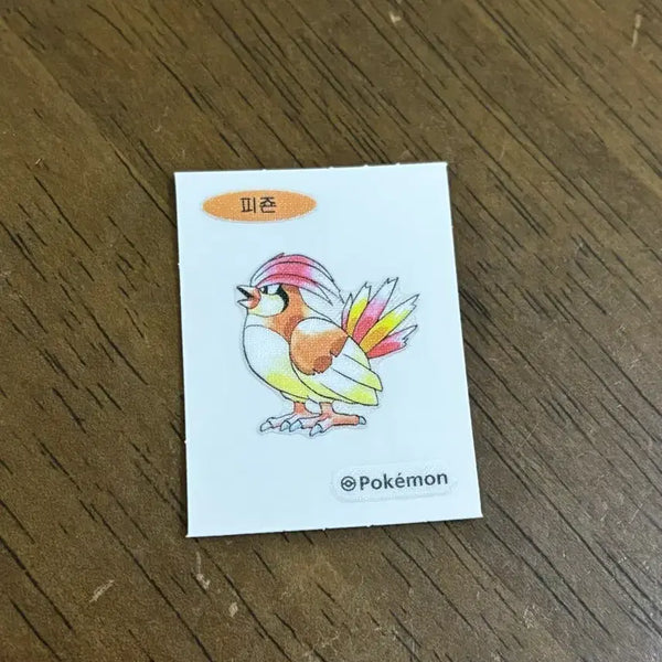 [BUNJANG] Pokemon Bread Sticker Pidgey / 포켓몬 띠부씰 피죤