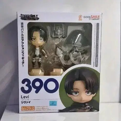 [BUNJANG] Attack on Titan Levi Nendoroid #390 / 진격의거인 리바이 넨도로이드 390 리바이 피규어 진격거 리바이
