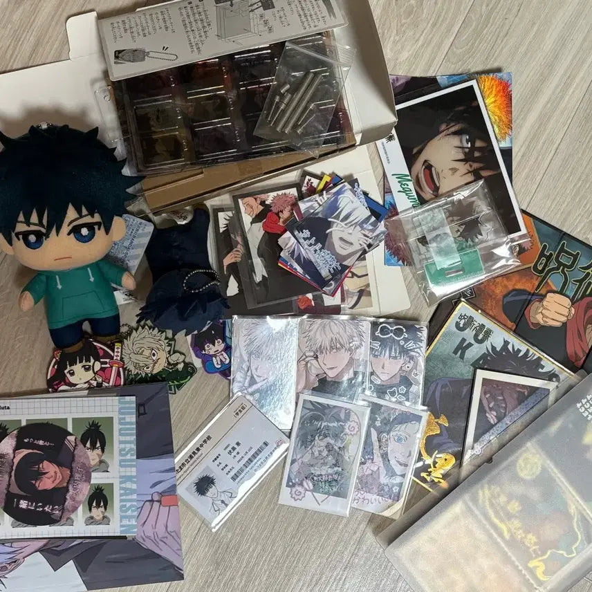 [BUNJANG] Jujutsu Kaisen Fushiguro Megumi & Gojo x Fushiguro Bundle Set / (처분) 주술회전 굿즈 일괄 양도 후시구로 메구미 고죠후시