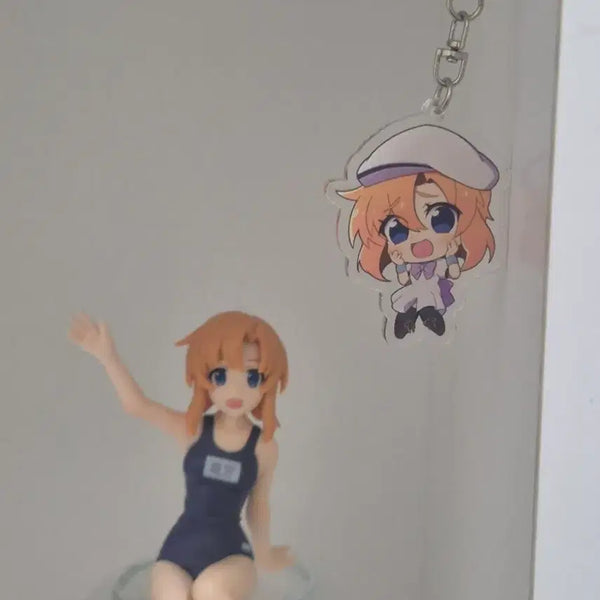 [BUNJANG] When They Cry Ryugu Rena Noodles Stopper Keychain Bundle Set / 급처!!! 일괄) 쓰르라미 울적에 류구 레나 누들스토퍼 키링 세가 피규어 미소녀 수영복