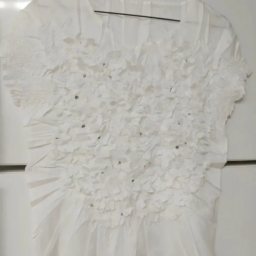 [BUNJANG] Spicyo Pleated Blouse / 스피치오플리츠 블라우스
