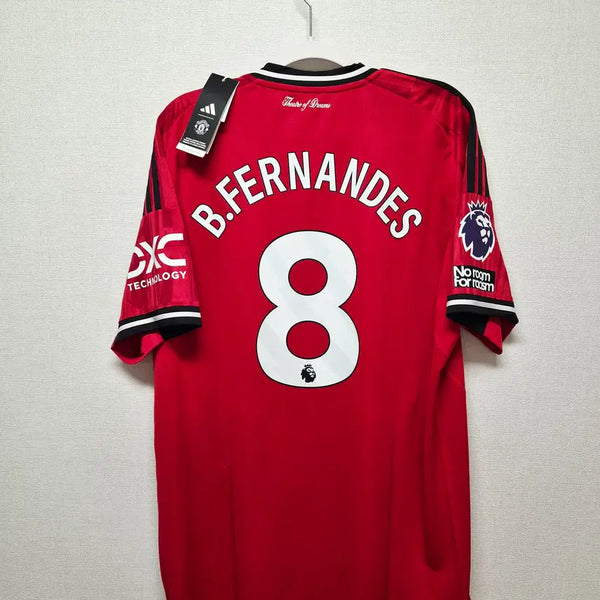 [BUNJANG] Manchester United 25-26 Home Bruno Fernandes Authentic Jersey / (새상품) 25-26 맨유 홈 브루노 페르난데스 브페 정품 유니폼