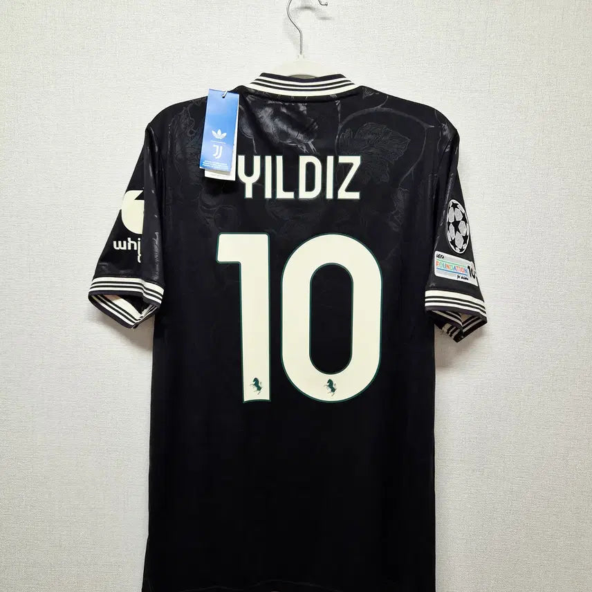 [BUNJANG] Juventus 25-26 Third No. 10 Iling 'Champions League' Authentic Jersey / (새상품) 25-26 유벤투스 써드 No.10 일디즈 챔스 정품 유니폼