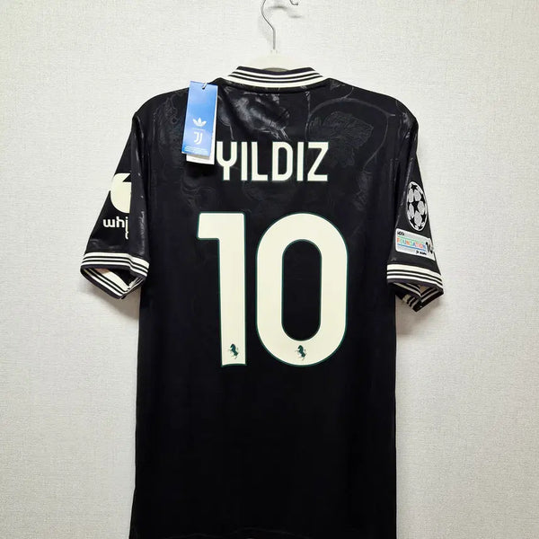 [BUNJANG] Juventus 25-26 Third No. 10 Iling 'Champions League' Authentic Jersey / (새상품) 25-26 유벤투스 써드 No.10 일디즈 챔스 정품 유니폼