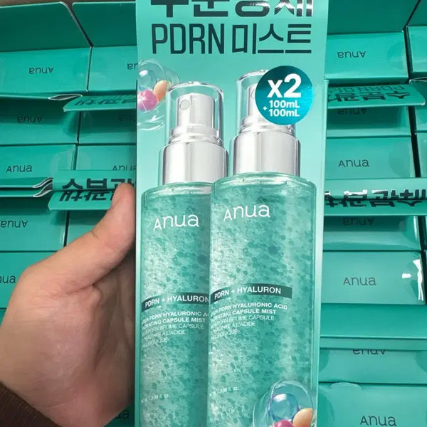 [BUNJANG] Anua Moisture Glow PDRN Mist Set (2 x 100ml) / 아누아 수분광채 PDRN 미스트 100ml+100ml