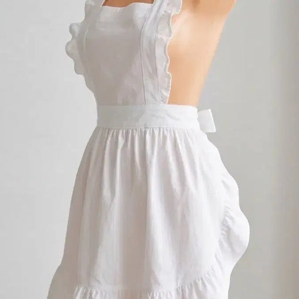 [BUNJANG] Sexy Lovely Frill Apron / 섹시 러블리 프릴 에이프런