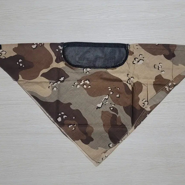 [BUNJANG] Chocolate Chip Pattern Bandana / 초코칩 무늬 반다나