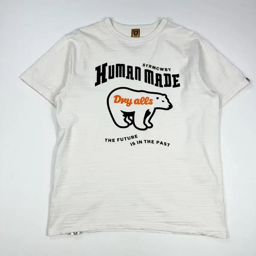 [BUNJANG] Human Made Polar Bear Graphic T-Shirt White (L) / (L) 휴먼메이드 북극곰 그래픽 반팔티 화이트