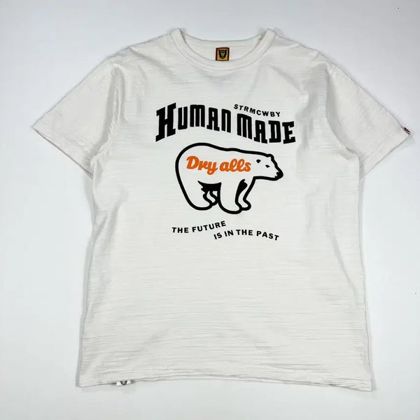 [BUNJANG] Human Made Polar Bear Graphic T-Shirt White (L) / (L) 휴먼메이드 북극곰 그래픽 반팔티 화이트