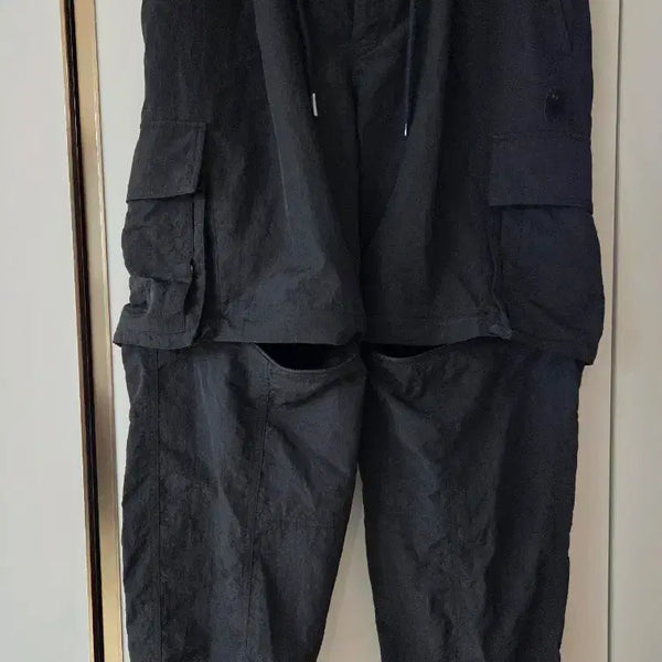 [BUNJANG] Ziozia Detachable Jogger Pants Black / [86]지오송지오 조거 팬츠 블랙