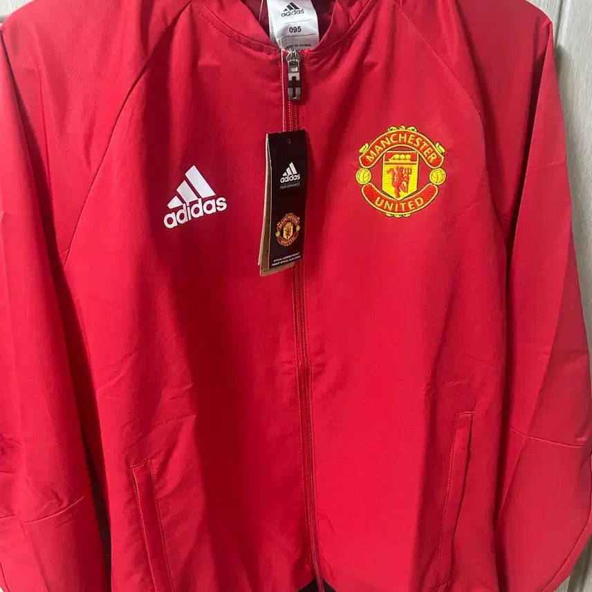 [BUNJANG] Adidas Manchester United AI5401 Anthem Jersey - Size 95 / 아디다스 맨유 AI5401 앤섬 져지 새상품 판매해요 사이즈95