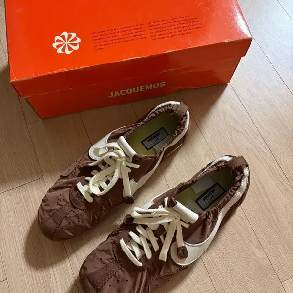 [BUNJANG] Nike x Jacquemus J Force 1 SP Fauna Brown Cashmere / **오늘까지만 판매** 나이키 x 자크뮈스 문 슈 SP 파우나 브라운 캐시미어
