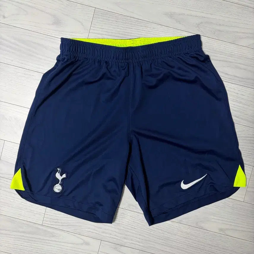 [BUNJANG] Nike Tottenham Hotspur FC Soccer Pants - Navy/Neon Yellow - Size M / 나이키 토트넘 M 축구 팬츠