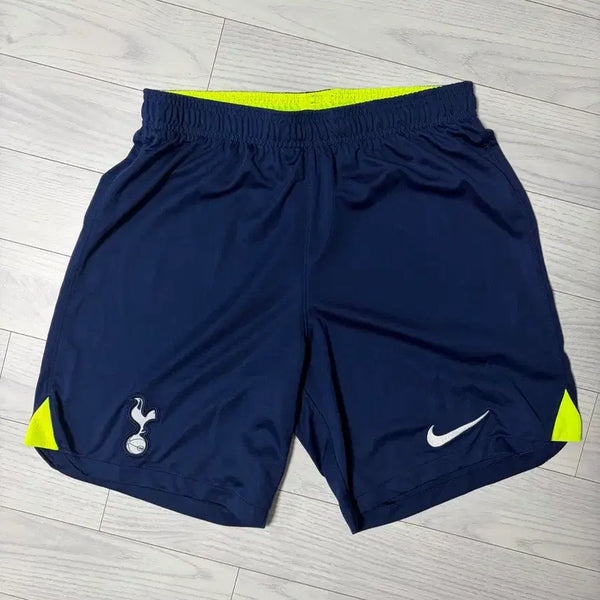 [BUNJANG] Nike Tottenham Hotspur FC Soccer Pants - Navy/Neon Yellow - Size M / 나이키 토트넘 M 축구 팬츠