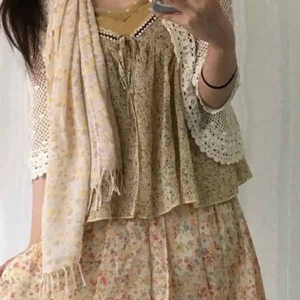 [BUNJANG] Vintage Mori Girl Flower Set / 빈티지 모리 플라워 set