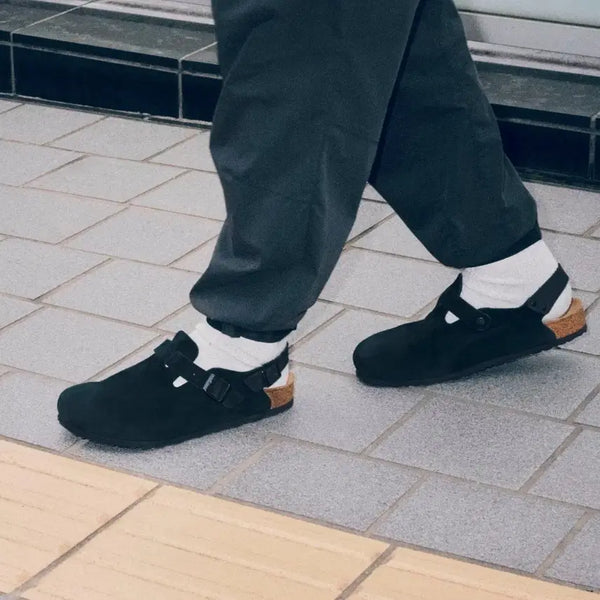 [BUNJANG] Birkenstock Tokio Black Suede Sandals (Size 280 / M10) / 버켄스탁 tokio 블랙 스웨이드 280 m10 보스턴 토키오