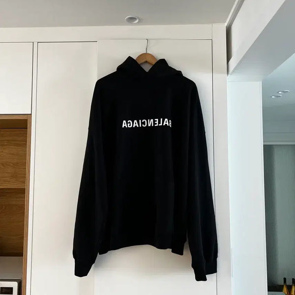 [BUNJANG] Balenciaga Logo Hoodie Size 4 / 발렌시아가 로고 후드티 4