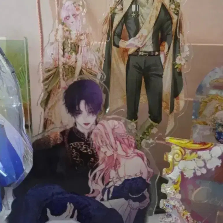 [BUNJANG] Siren Acrylic Stand + Sleep Mask / 로판 세이렌 아크릴스탠드+안대