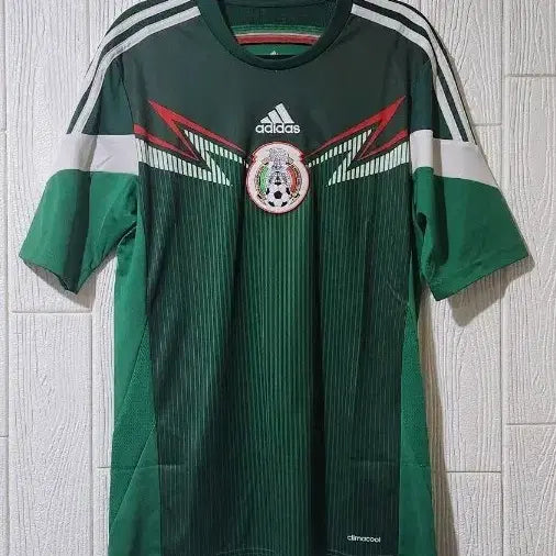 [BUNJANG] Adidas 2014-2015 Mexico National Team Home Jersey (No Name Set) / 아디다스 14-15 멕시코 국대 홈 노마킹 유니폼#브라질월드컵