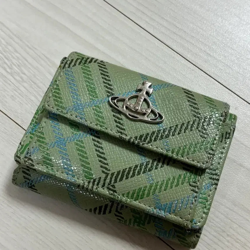 [BUNJANG] Vivienne Westwood Vintage Check Bifold Wallet / 비비안웨스트우드 빈티지 체크 반지갑 팝니다