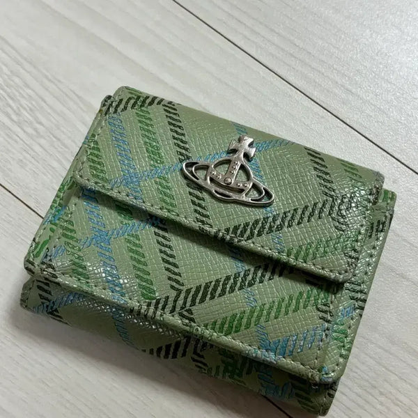 [BUNJANG] Vivienne Westwood Vintage Check Bifold Wallet / 비비안웨스트우드 빈티지 체크 반지갑 팝니다