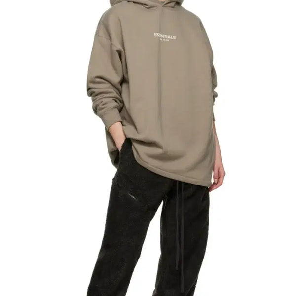 [BUNJANG] Fear of God Essentials 25 SS Black Fleece Jogger Pants / 피어오브갓 에센셜 25 SS 블랙 플리스 조거 팬츠 221161F086012