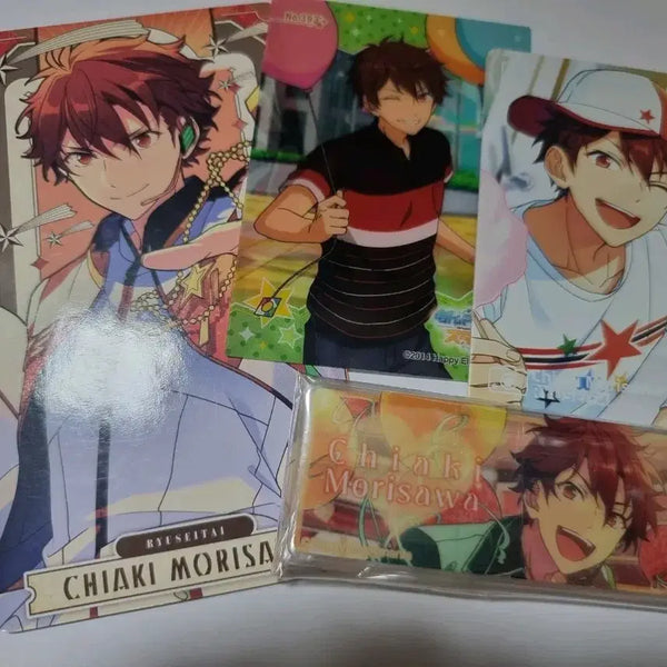 [BUNJANG] Ensemble Stars Chiaki Morisawa Name Tag Bundle Set / 앙스타 모리사와 치아키 파샤 명찰 일괄