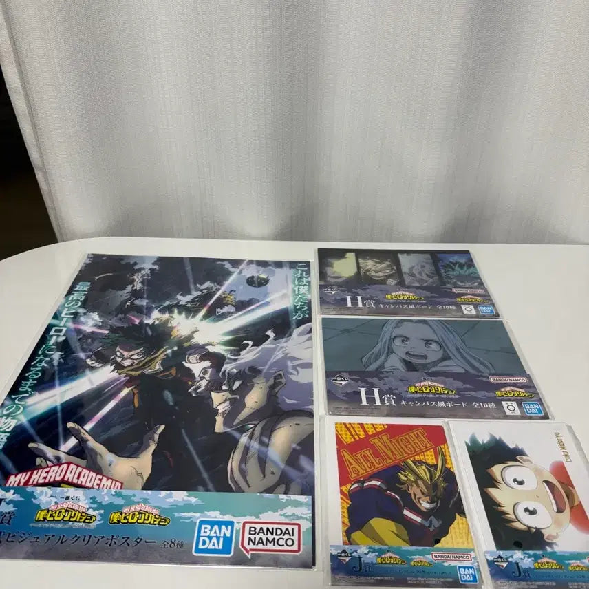 [BUNJANG] My Hero Academia Kuji Goods 5-Piece Set / 나히아 히로아카 쿠지굿즈 5종세트