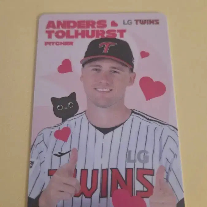 [BUNJANG] LG Twins Tollhurst July Photocard / LG트윈스 톨허스트 7월 포카