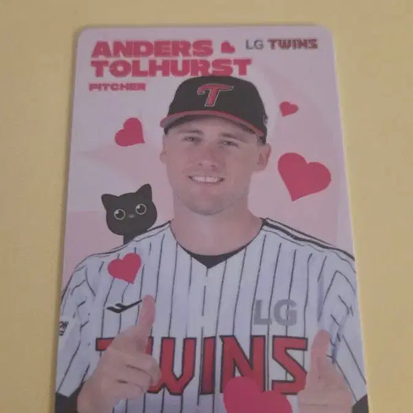[BUNJANG] LG Twins Tollhurst July Photocard / LG트윈스 톨허스트 7월 포카