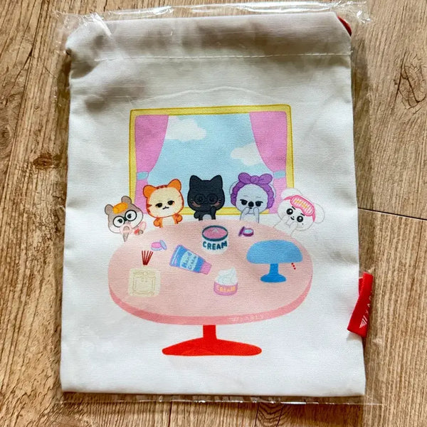 [BUNJANG] T1 x ABLYE Beauty Pouch (Limited Edition) / T1 티원 에이블리 뷰티파우치 미개봉 새상품
