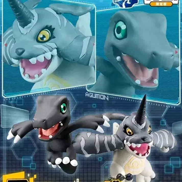 [BUNJANG] Megahouse GEM Digimon Adventure Digicolle! Limited Edition Black Agumon & Gabumon (Patamon) Figure Set / (미개봉/새상품) 메가하우스 gem 디지몬 어드벤처 디지코레! 한정판 블랙 아구몬&가부몬(파피몬) 피규어 판매