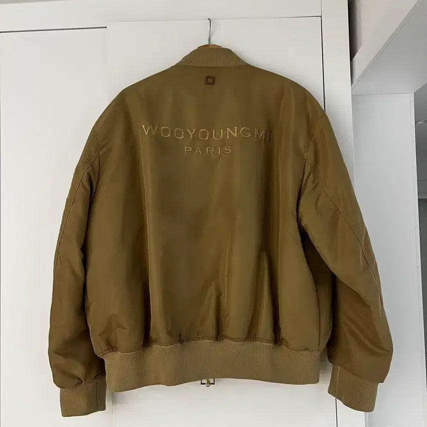 [BUNJANG] Wooyoungmi Back Logo MA-1 Jacket Size 50 / 우영미 백로고 마원 자켓 50