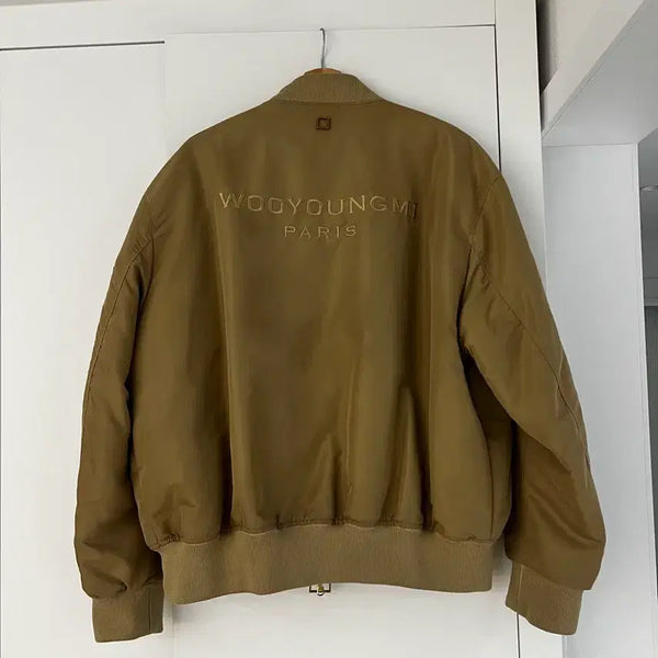 [BUNJANG] Wooyoungmi Back Logo MA-1 Jacket Size 50 / 우영미 백로고 마원 자켓 50