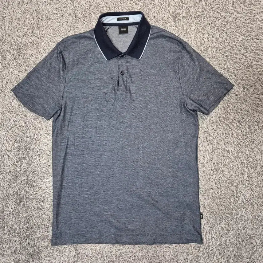 [BUNJANG] Hugo Boss Men's Cotton Polo Shirt Regular Fit Medium / 휴고보스 남성 코튼 카라티 레귤러핏 M
