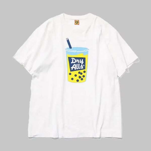 [BUNJANG] Human Made Pearl Milk Tea Graphic T-Shirt / 휴먼메이드 펄 밀크티 티셔츠