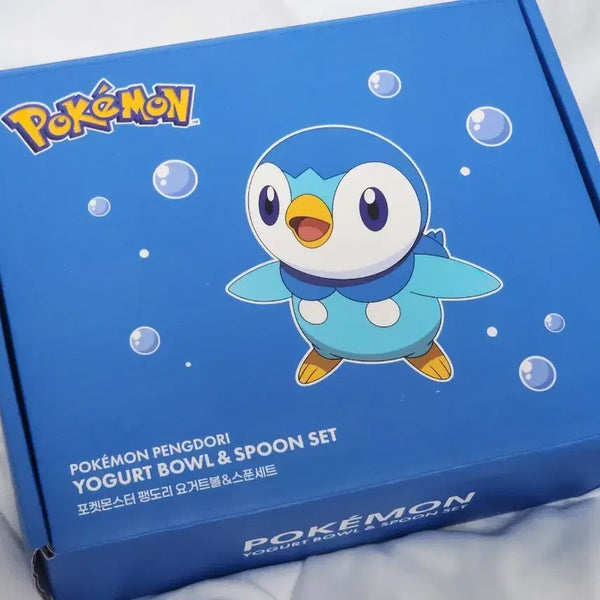 [BUNJANG] Yogurt World Pinguin Yogurt Bowl & Spoon Set / 요거트월드 팽도리 요거트볼 스푼세트