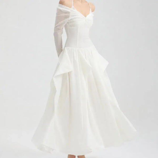 [BUNJANG] Autumn Casual Wedding Snap Dress / (해외아뜰리에) 가을 캐주얼 웨딩 스냅 원피스