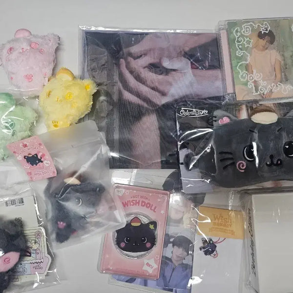 [BUNJANG] NCT WISH Riku Birthday MD Bundle Set / 엔시티위시 위시 리쿠 쿠리 엠디 정가양도 일괄