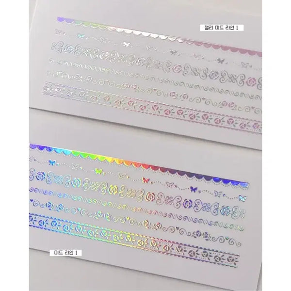 [BUNJANG] Magoz Mid-line Kiss Cut Stickers (4 Types) / 마고즈 미드 라인 키스컷 4종