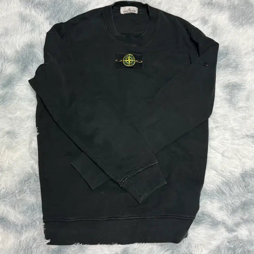 [BUNJANG] Stone Island Sweatshirt Black XXL / 스톤아일랜드 맨투맨 블랙[XXL]
