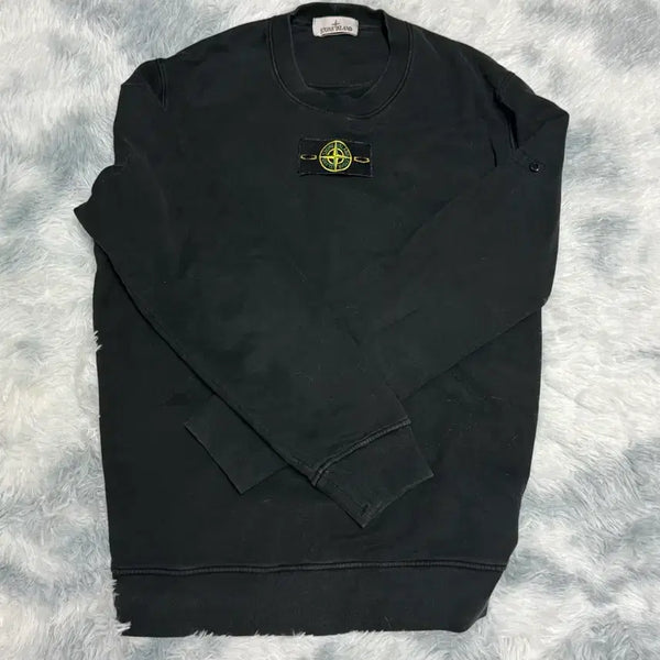 [BUNJANG] Stone Island Sweatshirt Black XXL / 스톤아일랜드 맨투맨 블랙[XXL]