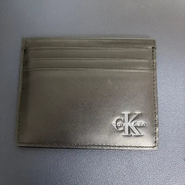 [BUNJANG] Calvin Klein Black Card Holder / 캘빈클라인 블랙 카드지갑